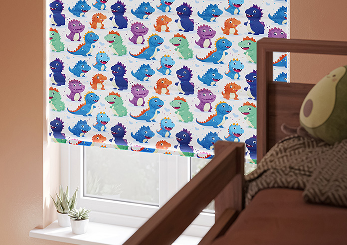 Roarsome, Multi - Roman Blind - Image 5
